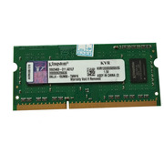 金士顿DDR3 1333 2G笔记本内存KVR1333D3S8S9/2G三代PC3-10600S