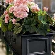 欧式花架复古铁艺悬挂花架，壁挂花盆花槽，置物架花园别墅装饰花箱