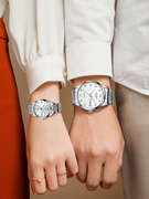 冠琴情侣手表一对全自动机械手表男女对表时尚潮流情侣腕表