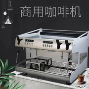 东沛DPC802双头意式咖啡机商用半自动纯铜子母锅炉专业咖啡厅西餐