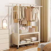 挂衣架落地卧室可移动家用晾衣架衣服置物架子室内简易衣柜衣帽架