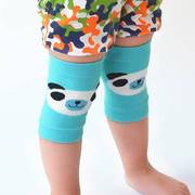 儿童护膝夏季薄款棉保暖空调，袜套宝宝学步爬行小孩卡通防护腿套摔