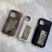 牛仔卡包式马吉拉原创适用苹果iPhone15pro手机壳14promaxo防摔个性13保护皮套