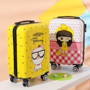 儿童拉杆箱男女20寸小型旅行行李箱万向轮可爱卡通，学生密码登机箱