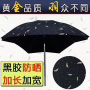 电动车遮阳伞雨棚蓬篷电瓶踏板，摩托三轮自行车黑胶防晒防紫外线伞