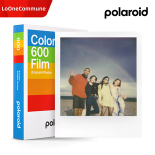 Polaroid 宝丽来600拍立得相纸白边彩色单双包复古胶片23年10月