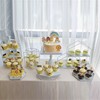 欧式白色甜品台摆件展示架婚庆蛋糕架子下午茶点心架甜点糕点托盘
