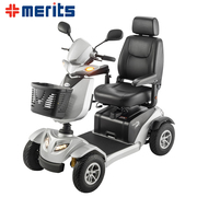 美利驰s941四轮电动代步车，四轮避震老年人电动轮椅双人电动车