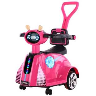 高档儿童电动遥控车摇摇车，四轮汽车手，推瓦力车男女宝宝玩具童车可