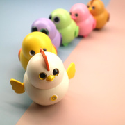 日本电动可爱摇摆小鸡婴幼儿男宝宝儿童磁力扭屁股女童小鸭子玩具