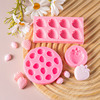 草莓液体硅胶模具蛋糕diy装饰烘焙工具巧克力翻糖创意水果磨具