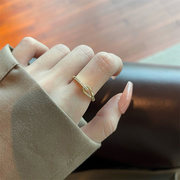 小众设计可调节开口戒指女个性时尚高级感指环食指戒2023年