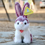 amangs可爱兔子公仔，龅牙兔毛绒，玩具小白兔玩偶兔年吉祥物