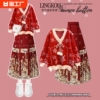 大码冬装新年套装女胖mm显瘦遮肉过年红色毛衣新中式马面裙两件套