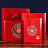 中国风袋红色复古回礼袋超大号结婚手提袋糖果礼盒烟酒礼物袋