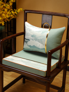 新中式红木沙发垫坐垫冬季防滑垫，椅子垫高档椅垫沙发套罩冬天垫子