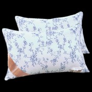 丝棉枕头c珍珠棉枕芯长方形保健定型凹枕头青花瓷枕芯一对