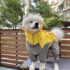 宠物狗狗雨衣全包防风防寒中大型犬萨摩耶金毛四季可穿防雨衣服