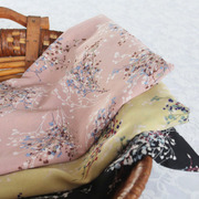 品质雪纺夏季连衣裙印花雪纺布料服装面料碎花雪纺纱料