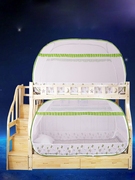 双层子母床上下铺免安装蚊帐蒙古包，儿童书架床，伸缩折叠母子床1.5m