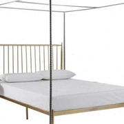 不锈钢蚊帐架子支架杆加粗加厚家用1.5m1.8米床配件2.0m三通稳固