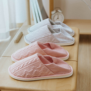 月子鞋春秋包跟四季家用日式地板棉拖鞋女产后室内夏天薄款居家鞋