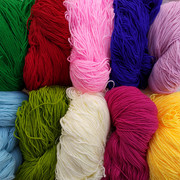 3mm彩色毛线粗线围巾线手工，编织玩具帽子，制衣材料毛线店0.5斤