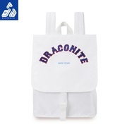 draconite小众设计双肩包大容量学生电脑背包，男美式初高中书包女