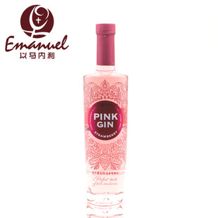PINK GIN卢布斯基粉红草莓味利口酒金酒500ml波兰进口洋酒