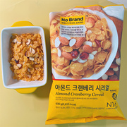 玉米片杏仁即食蔓越莓韩国进口零食大包粗粮玉米脆片香甜水果麦片