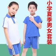 深圳市小学生校服统一运动礼服套装夏秋冬装速干短袖短薄长裤外套