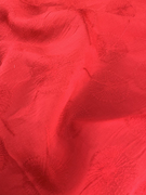 日本进口橘红色亚麻提花面料 高级定制服装面料裤子连衣裙1米55元