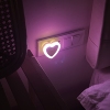 “爱心光控小夜灯”卧室 节能灯触碰发光插电式床头灯创意氛围灯