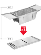 折叠烧烤炉小型便携式家用户外不锈钢碳烤架庭院烧烤烤串木炭炉子