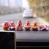 圣诞节车内饰品摆件车载甜品，派对系列盲盒草莓熊公仔(熊公仔)汽车中控摆件