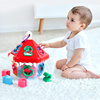 Toyroyal皇室玩具六面盒益智早教玩具屋形状配对颜色1-3岁