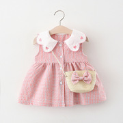 女宝宝裙子0-2-3岁4女童夏装1婴儿春夏季衣服洋气，6个月女童公主裙