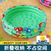 玩水池儿童宝宝小孩户外家用夏天充气小朋友幼儿园夏季亲子游泳池