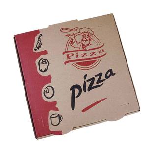 8寸9寸披萨盒pizza打包盒三层瓦楞加厚彩色印刷比萨外卖盒