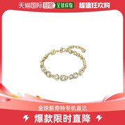 韩国直邮swarovski 男女 戒指施华洛世奇设计水晶手链金色