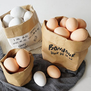 Lmdec仿真模型道具装饰 假鸡蛋搭篮子套装 厨房橱柜仿真水果蔬菜