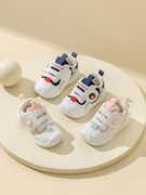 基诺辅学步鞋男女宝宝鞋，皮面秋款预防鞋透气婴儿，防滑小童鞋机能鞋