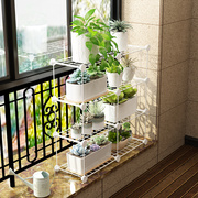 阳台花架子室内多层收纳客厅家用置物架多肉绿萝花盆架装饰植物架