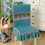 餐椅垫套装中式连体椅垫坐垫靠垫一体家用餐桌椅子套罩桌椅套套装