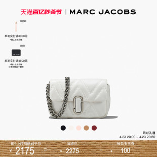 折扣marcjacobsmjjmarc中号羊皮，绗缝单肩斜挎包