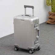小包角铝框钻石款拉杆箱万向轮，行李箱登机旅行密码锁休闲时尚