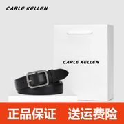 CARLEKELLEN皮带女士真皮时尚百搭黑色腰带女ins风装饰牛仔裤带潮