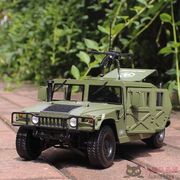 凯迪威合金工程车模型坦克导弹，装甲车悍马战地车，仿真军事模型玩具