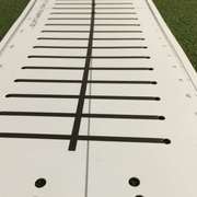 Visio 同款高尔夫球推杆练习器12弧度杆面甜蜜点路径轨迹垫防雨水