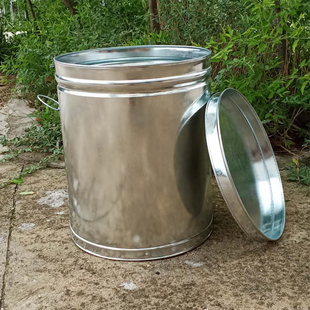 家用50斤米桶茶花30斤大容量储米箱干货面桶米缸加厚密封防潮防虫